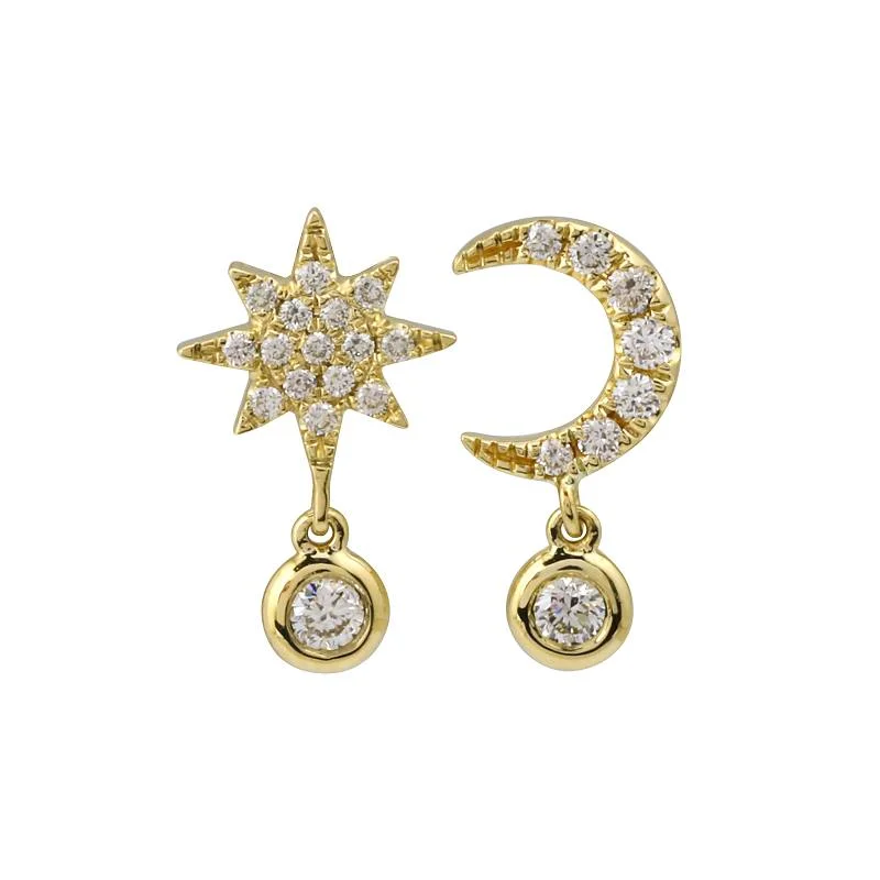 casual chic ladies earrings-MAX STAR DROP EARRINGS