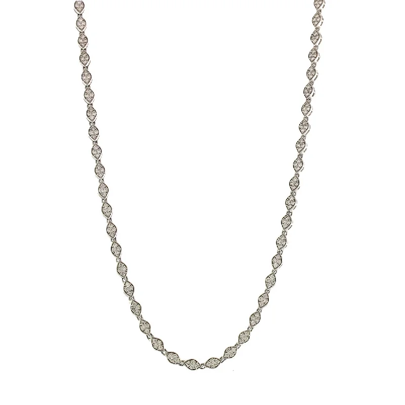 infinity love ladies necklace-Darcy Diamond Necklace