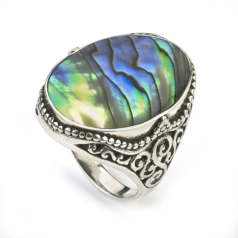 mother’s day gift ladies ring-Heiress Ring- Paua