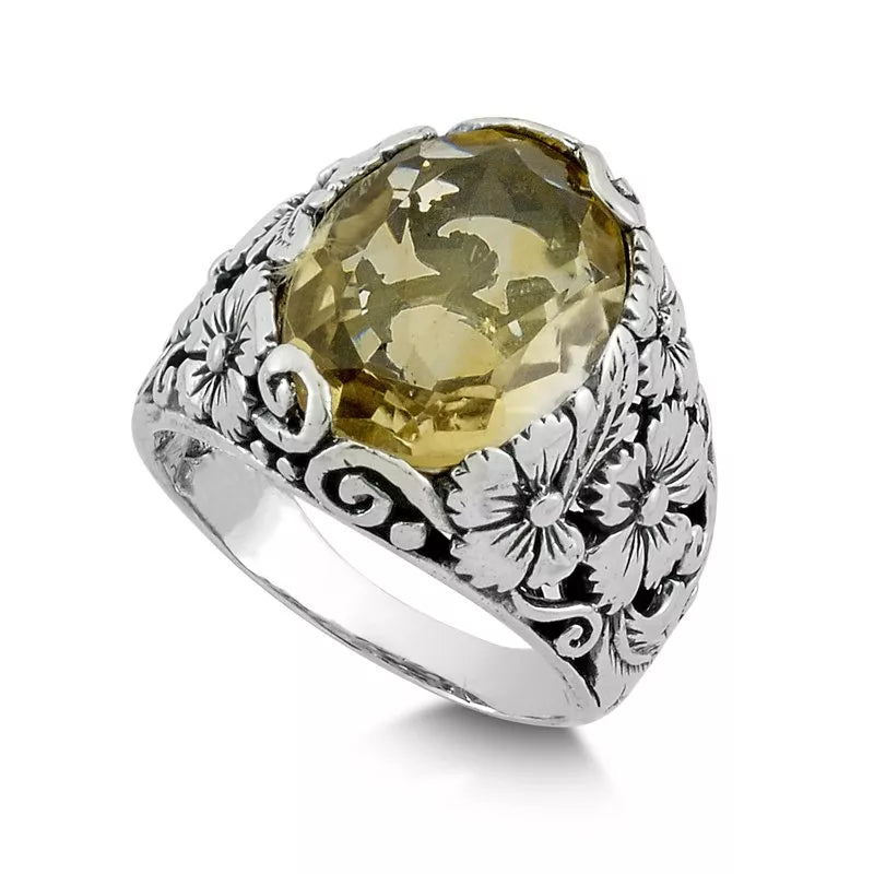 stackable ladies ring-Empung Ring- Citrine