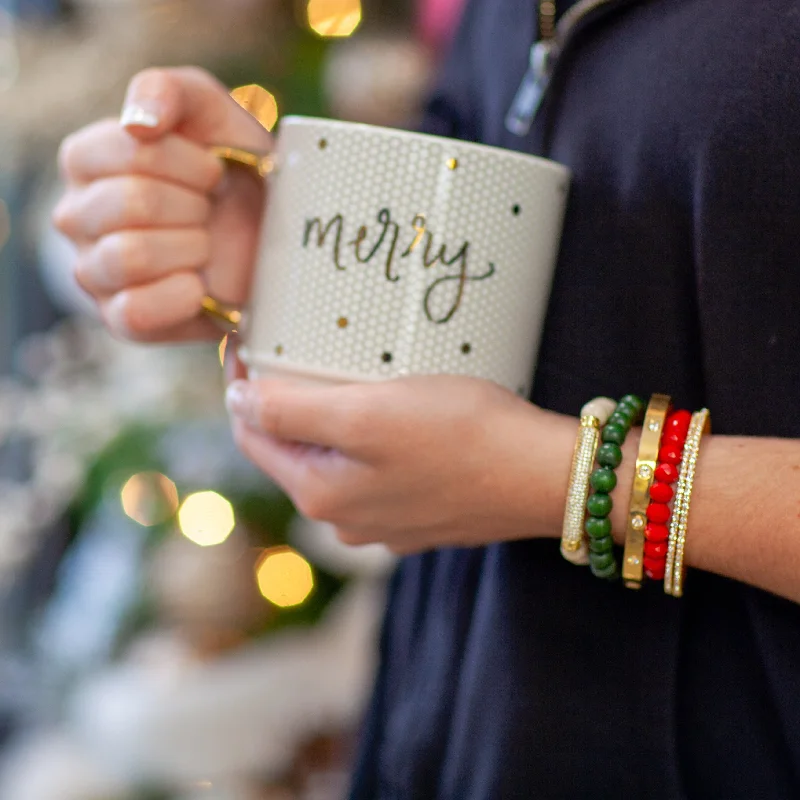 summer beach ladies bracelets & bangles-Autumn Holiday Bracelet Stack