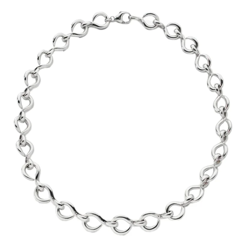 retro charm ladies necklace-The Twist Premier Infinity Necklace