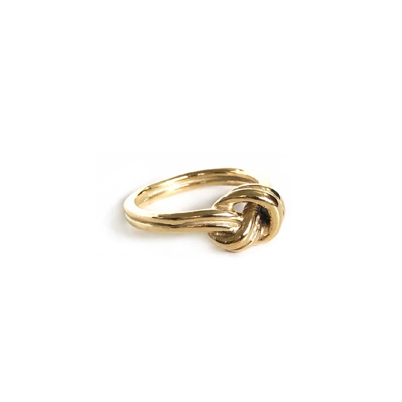 layered ladies ring-Forever Knot  Ring